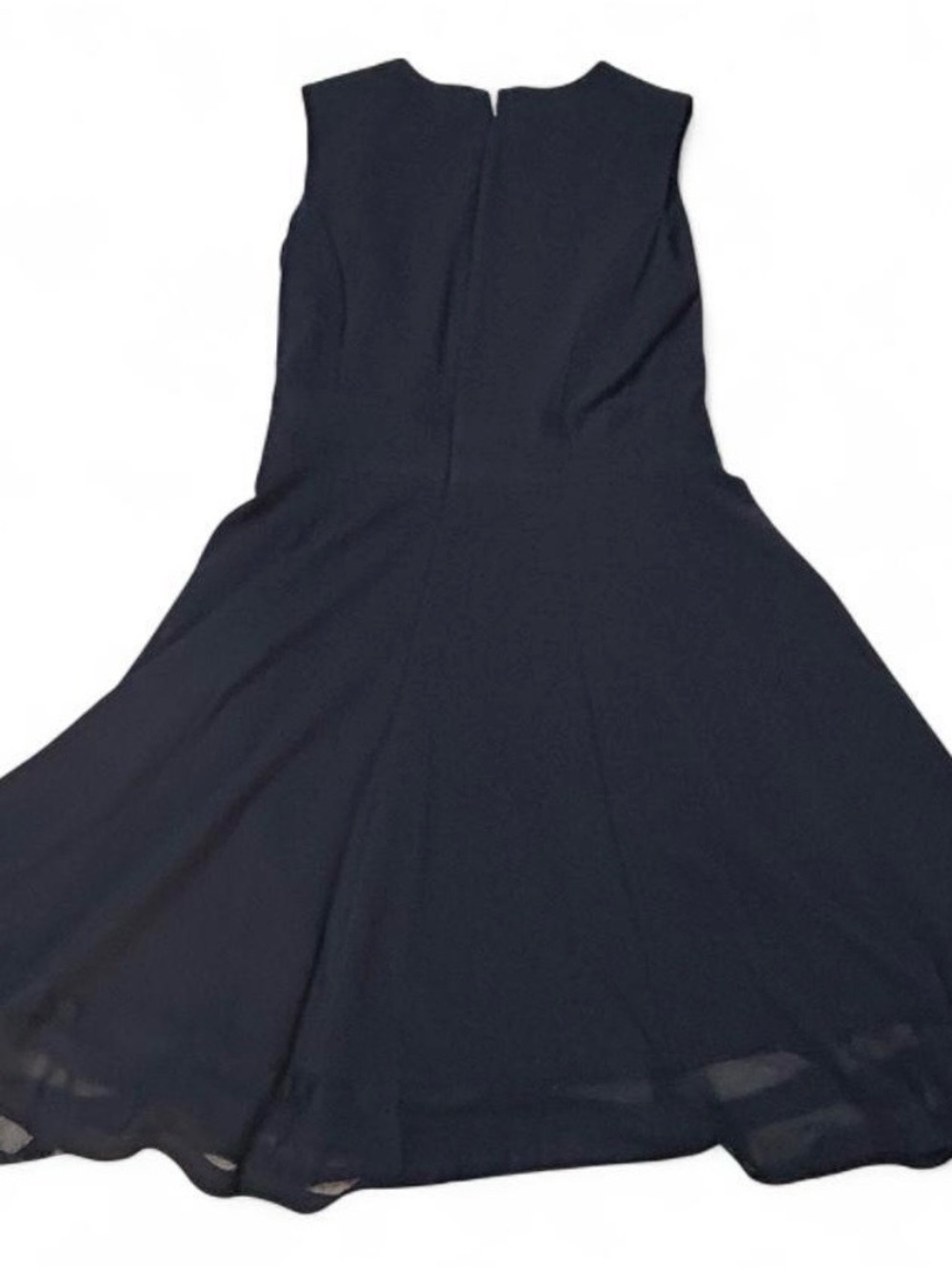 Calvin Klein Black Sleeveless Fit-and-Flare Dress